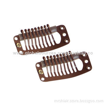 3.2CM T shape 9 teeth stainless steel snap clips